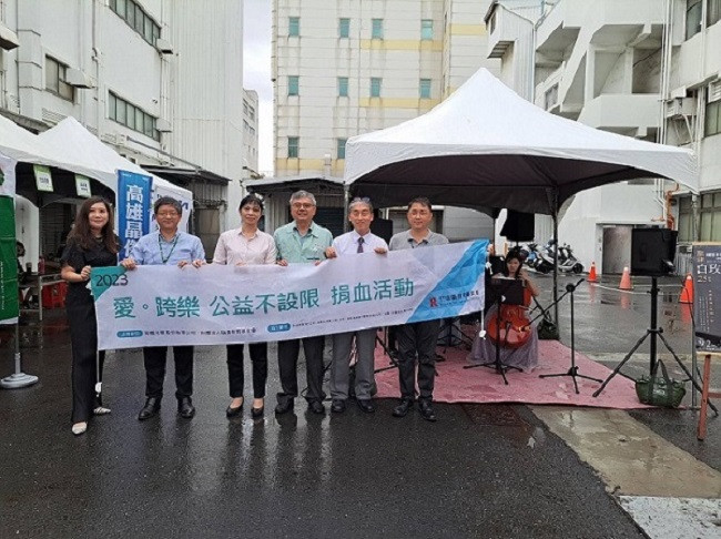 Radiant Opto-Electronics Corporation cooperates with many companies in Kaohsiung Qianzhen Technology Industrial Park to organize charity blood donations  [Commercial Times]