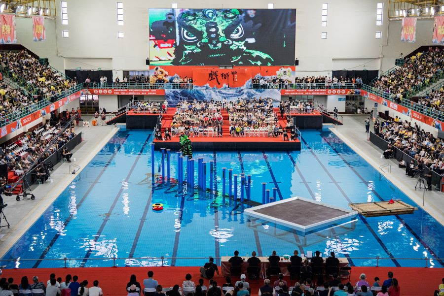 Kaohsiung Lion Dance Championship 2025: Spectacular 5-Meter Aquatic Pole Battle — Final Showdown for the Lion King at Kaohsiung Arena on November 16 【Taiwan Good News】